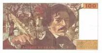 France 100 Francs Delacroix - 1994 TTB Hachur&eacute;