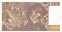 France 100 Francs Delacroix - 1995 - Serial F.287