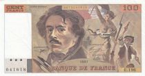 France 100 Francs Delacroix 1991 - Série E.196