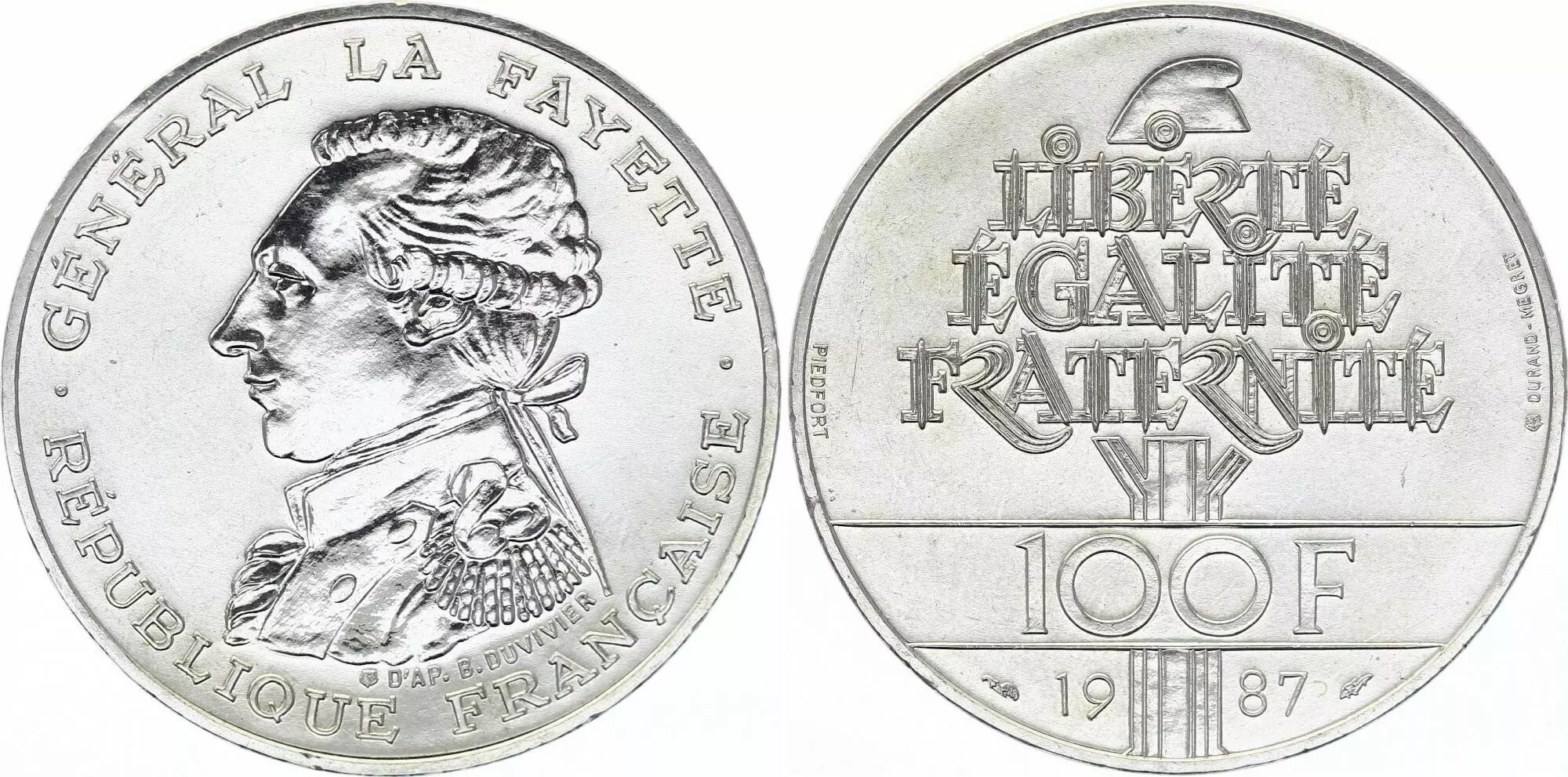 Valeur D Une Pièce De 100 Francs En Argent