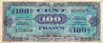 France 100 Francs Impr. américaine (Drapeau) - 1944 - Sans Série - TTB+