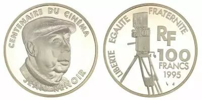 France 100 Francs Jean Renoir - Centenaire du Cin�ma - 1995