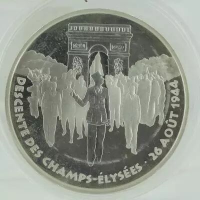 France 100 Francs Liberation of Paris - 1994 - Proof