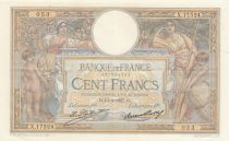 France 100 Francs LOM - Grands cartouches - 13-04-1927 - Série X.17524