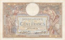 France 100 Francs LOM - Grands cartouches - 15-09-1932 - Série R.36936