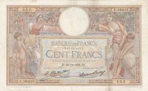 France 100 Francs LOM - Grands cartouches - 29-12-1932 - Série E.38435