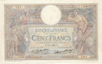 France 100 Francs LOM - large cartridges - 02-03-1927 - Serial G.17099