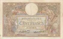 France 100 Francs LOM - large cartridges - 02-10-1930 - Serial S.26831