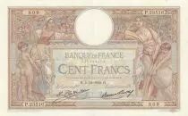 France 100 Francs LOM - large cartridges - 05-12-1928 - Serial P.23516