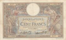 France 100 Francs LOM - large cartridges - 08-11-1926 - Serial C.15950