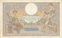 France 100 Francs LOM - large cartridges - 12-11-1931 - Serial O.32895