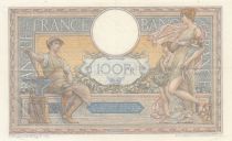 France 100 Francs LOM - large cartridges - 13-04-1927 - Serial X.17524