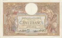 France 100 Francs LOM - large cartridges - 15-05-1931 - Serial B.30342