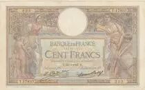 France 100 Francs LOM - large cartridges - 24-05-1927 - Serial T.17933