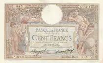 France 100 Francs Luc Olivier Merson - 01-03-1934 -  Serial N.43544