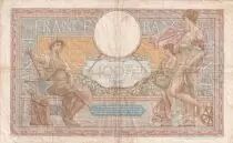 France 100 Francs Luc Olivier Merson - 02-12-1937 - Serial O.56115