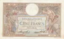 France 100 Francs Luc Olivier Merson - 04-01-1934 -  Série H.42494