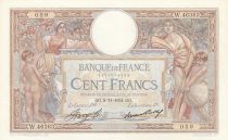 France 100 Francs Luc Olivier Merson - 08-11-1934-  Serial W.46363
