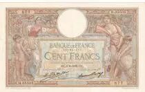 France 100 Francs Luc Olivier Merson - 09-06-1932 -  Serial H.35535
