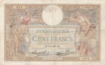 France 100 Francs Luc Olivier Merson - 09-09-1937 -  Serial F.55461