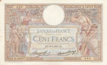 France 100 Francs Luc Olivier Merson - 13-05-1937 -  Serial B.54007