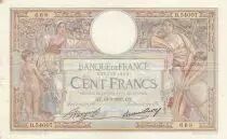 France 100 Francs Luc Olivier Merson - 13-05-1937 -  Serial B.54007