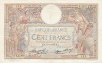 France 100 Francs Luc Olivier Merson - 13-05-1937 -  Serial R.54072