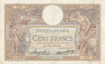 France 100 Francs Luc Olivier Merson - 18-01-1934-  Serial E.42851