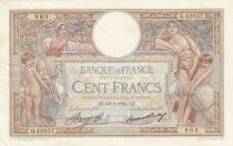 France 100 Francs Luc Olivier Merson - 18-01-1934-  Serial Q.42857