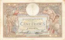France 100 Francs Luc Olivier Merson - 21-10-1937 Série N.55935 - TTB