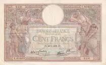France 100 Francs Luc Olivier Merson - 26-01-1939 - Serial C.63433