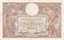 France 100 Francs Luc Olivier Merson - 26-05-1933 -  Serial S.40788