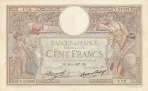 France 100 Francs Luc Olivier Merson - 28-01-1937 -  Serial V.53038