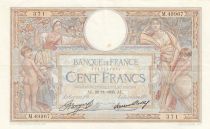 France 100 Francs Luc Olivier Merson - 28-11-1935 -  Serial M.49967