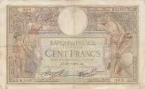 France 100 Francs Luc Olivier Merson - 30-09-1937 - Serial B.55593