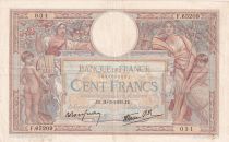 France 100 Francs Luc Olivier Merson - Grands Cartouches - 30-03-1939 - Série F.65209