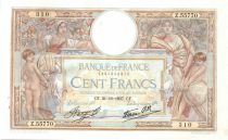 France 100 Francs Luc Olivier Merson - Modifié - 1937