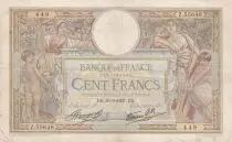 France 100 Francs Luc Olivier Merson - Modifié - 30-09-1937 Série Z.55648