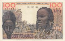 France 100 Francs masque 1959 - Série Z.278
