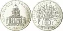France 100 Francs Pantheon - 1982 Silver