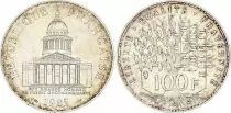 France 100 Francs Panth&eacute;on - 1985 - Argent
