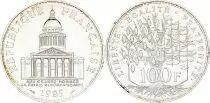 France 100 Francs Pantheon - 1985 - Silver