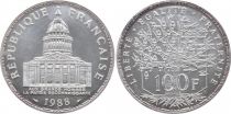 France 100 Francs Panthéon - 1988 FDC