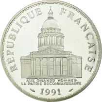 France 100 Francs Pantheon - 1991 - Proof