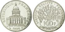 France 100 Francs Panthéon - Frappe monnaie - 1996 - Argent