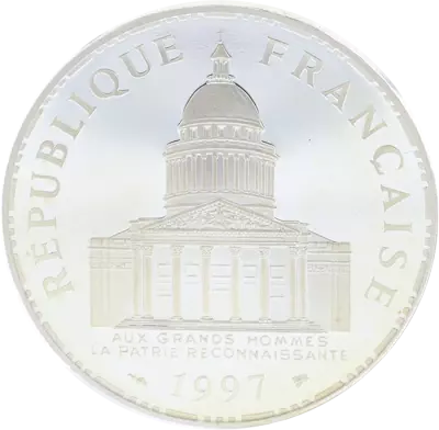 France 100 Francs Panth�on - Frappe monnaie - 1997 - Argent