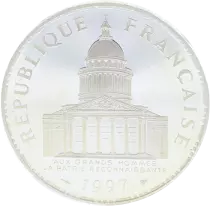 France 100 Francs Panthéon - Frappe monnaie - 1997 - Argent