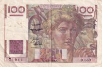 France 100 Francs Paysan - 04-06-1953 - Série B.550 - TTB