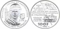France 100 Francs Silver Philippe Leclerc de Hauteclocque - 1994 - Proof
