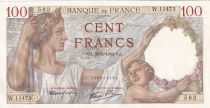 France 100 Francs Sully -  23-05-1940 - Serial W.11473
